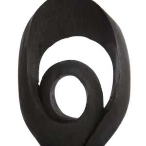 Ornament Randa - Zwart - 40x14x60cm